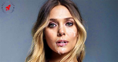 Elizabeth Olsen fakes 